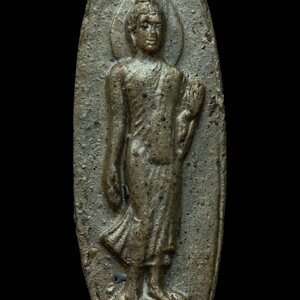 พระ 25 พุทธศตวรรษ เนื้อแร่ มีบัตรรับรองพระแท้