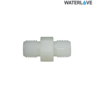 ข้อต่อตรง เกลียวนอก ข้อต่อระหว่างกระบอก 2 หุน (1/4'') (ไม่มีโอริง)