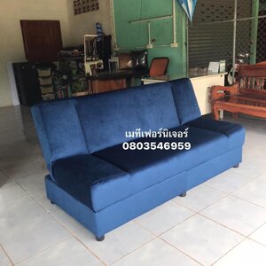 โซฟาเบด ปรับนอนได้3ระดับ หนังเทียม หนังPD PVC ผ้ากำมะหยี่ สั่งทำ เลือกสีได้