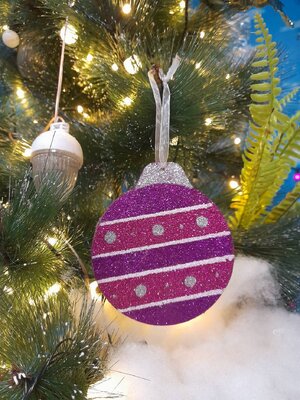 ของตกแต่งคริสต์มาสV8อ่านรายละเอียด3.1/2 นิ้ว