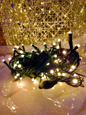 ราคาไฟแอลอีดี (LED) สายสีดำไฟสีวอร์ม