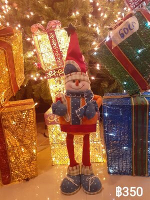 สโนว์แมนตุ๊กตาคริสต์มาส