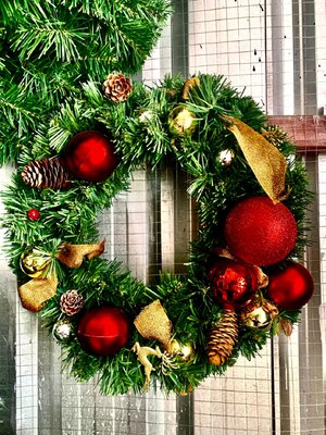 รีทคริสต์มาสตกแต่งขนาด"18นิ้ว "