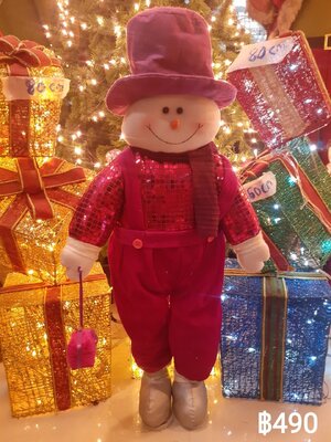 ตุ๊กตาคริสต์มาส สโนว์แมน