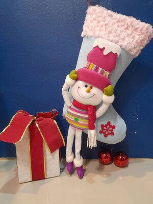 ถุงเท้าคริสต์มาสตกแต่ง