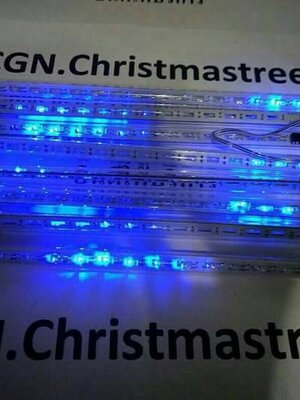 ไฟคริสต์มาสเกรดA+"สำหรับงานตกแต่ง ไหลนิยมติดต้นไม้8แท่ง