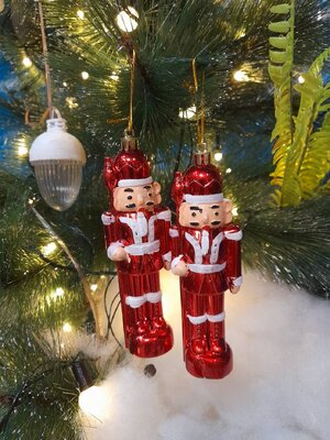 ของตกแต่งคริสต์มาสV8อ่านรายละเอียด 4นิ้ว/2ชิ้น