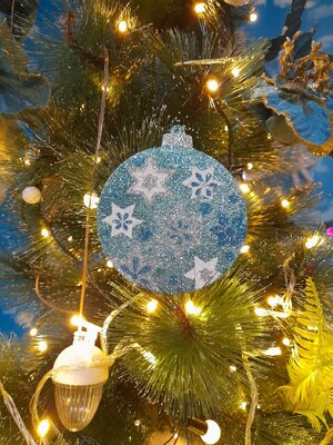 ของตกแต่งคริสต์มาสV8อ่านรายละเอียด3-1/2นิ้ว