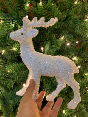 ตุ๊กตาคริสต์มาสกวางเรนเดียร์