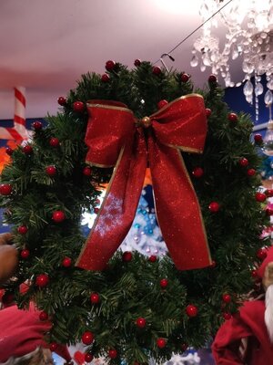 รีทคริสต์มาสตกแต่งขนาด"18 "