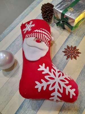 ถุงเท้าคริสต์มาสตกแต่ง