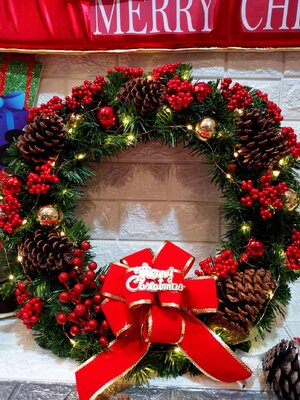 รีทคริสต์มาสตกแต่งขนาด" 20นิ้ว"