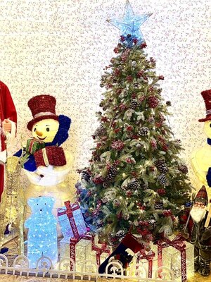 แบบต้นคริสต์มาสปลอม100ชนิดพร้อมของตกแต่งสวยๆ