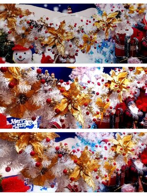 สายสนท้องช้างคริสต์มาสตกแต่ง ขนาด2.7เมตรTOP GARLAND.