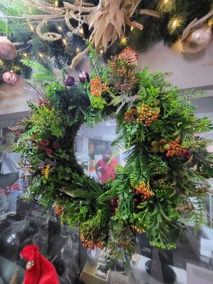 รีทคริสต์มาสตกแต่งขนาด"18นิ้ว "