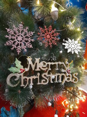 ของตกแต่งคริสต์มาสV8อ่านรายละเอียด 9นิ้ว