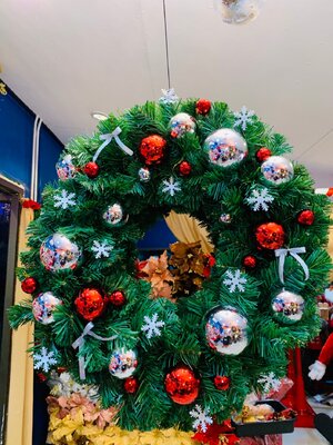 รีทคริสต์มาสตกแต่งขนาด"20 "