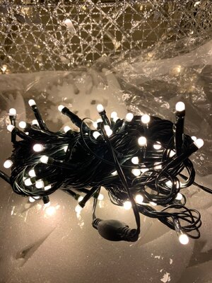 ราคาไฟแอลอีดี (LED) ไฟประดับต้นคริสต์มาสสีขาว