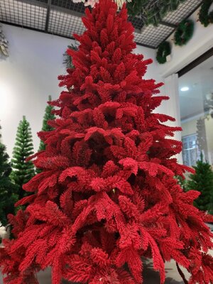 ต้นคริสต์มาสปลอม"RED WINE"7ฟุต