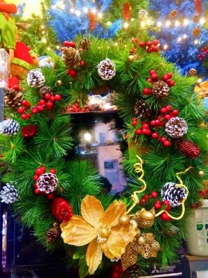 รีทคริสต์มาสตกแต่งขนาด"24นิ้ว "