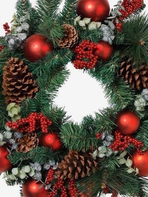 รีทคริสต์มาสตกแต่งขนาด"22นิ้ว "