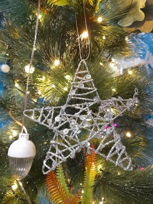 ของตกแต่งคริสต์มาสV8อ่านรายละเอียด4นิ้ว