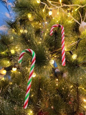 ของตกแต่งคริสต์มาสV8อ่านรายละเอียด 4/ครึ่งนิ้ว6ชิ้น