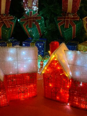 กล่องของขวัญคริสต์มาสตกแต่ง2828