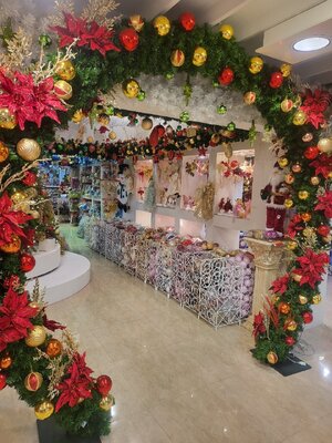 ของตกแต่งคริสต์มาสและตรุษจีน+