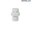 ข้อต่อตรงสวมเร็ว เกลียวนอก 1/4'' 1/4'' สำหรับสายน้ำ PE สายเครื่องกรองน้ำ