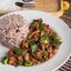 ผัดกะเพราโบราณ Stir Fried Vegan Porkless with Basil