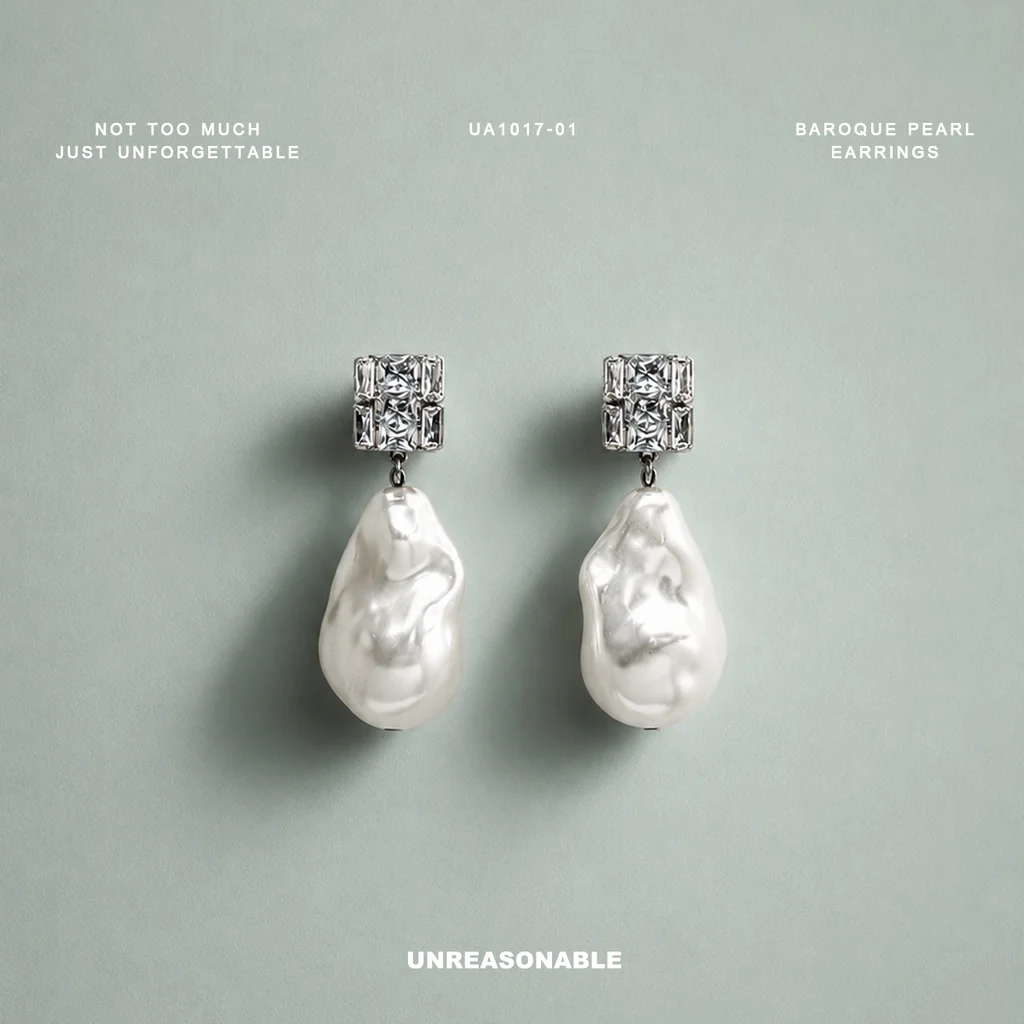 Baroque pearl earrings Baroque pearl earrings