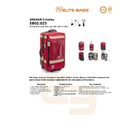 กระเป๋าพยาบาล แบบคันชักมือ-ล้อลาก ผลิตภัณฑ์ Elite Bags รุ่น Emerair’s Trolley