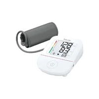 เครื่องวัดความดันโลหิต BEURER รุ่น BM23 รับประกันสินค้า 5 ปี มีการตรวจจับภาวะหัวใจเต้นผิดจังหวะ ตรวจสอบตำแหน่งของปลอกแขนเพื่อให้แขนอยู่ในตำแหน่งที่ถูกต้อง ผ้าพันต้นแขนขนาด 22-42 ซม.