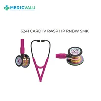 หูฟังทางการแพทย์ 3M Littmann Cardiology IV Stethoscope รุ่น 6241 CARD IV RASP HP RNBW SMK STEM