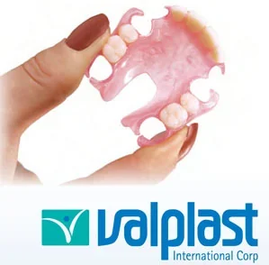 ฟันปลอมถอดได้ชนิดฐานยืดหยุ่น ( VALPLAST )