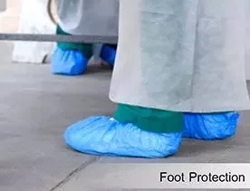 Leg Cover ( ถุงเท้าใช้ร่วมกับชุด PPE)
