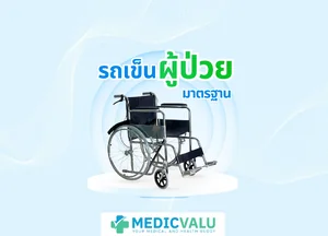 รถเข็นผู้ป่วยมาตรฐาน ( Standard Wheelchair )