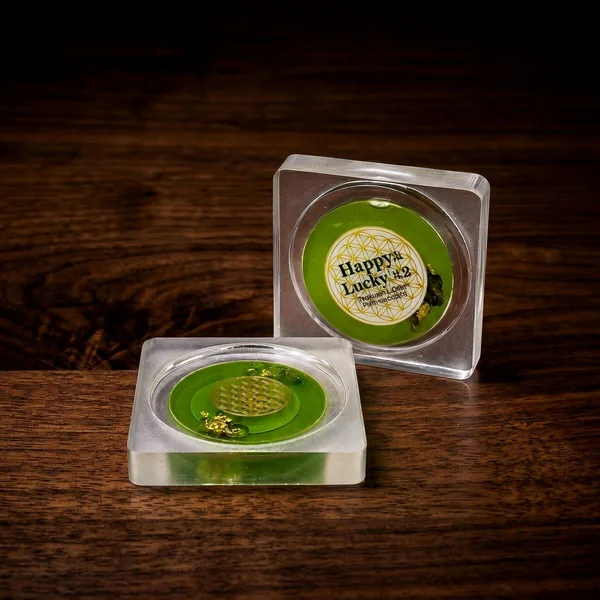 Green Coaster-Happy & Lucky- จานรองพลังงานเขียว - ปรับสมดุลทางจิตใจ เมตตา ให้อภัย ปล่อยวาง เป็นสุข มองโลกในแง่ดี พลัง x2 Green Coaster-Happy & Lucky- จานรองพลังงานเขียว - ปรับสมดุลทางจิตใจ เมตตา ให้อภัย ปล่อยวาง เป็นสุข มองโลกในแง่ดี พลัง x2