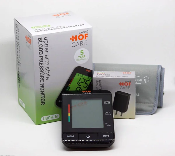 เครื่องวัดความดันโลหิตที่ต้นแขน HOFCARE รุ่น U80R-B มีเสียงพูดภาษาไทย, อังกฤษและจีนได้ มีจอแสดงผล LCD มีสัญลักษณ์แจ้งเตือนเมื่อตรวจพบหัวใจเต้นผิดปกติ มีผ้าพันแขนยาว 22 - 42 เซนติเมตร รับประกันศูนย์ไทย 5 ปี image 2 เครื่องวัดความดันโลหิตที่ต้นแขน HOFCARE รุ่น U80R-B มีเสียงพูดภาษาไทย, อังกฤษและจีนได้ มีจอแสดงผล LCD มีสัญลักษณ์แจ้งเตือนเมื่อตรวจพบหัวใจเต้นผิดปกติ มีผ้าพันแขนยาว 22 - 42 เซนติเมตร รับประกันศูนย์ไทย 5 ปี image 2