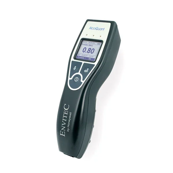 เครื่องเป่าแอลกอฮอล์ ALCOQUANT 6020 PLUS(มีใบเซอร์) รับประกันศูนย์ไทย 1 ปี แถมหลอดเป่า 25 หลอด Envitech by Honeywell ประเทศเยอรมนี *** ทำงานได้ 2 ระบบ แบบเบื้องต้น ไม่ใช่หลอด แสดงผลเป็น มี/ไม่มี แอลกอฮอล์ และแบบละเอียดใช้หลอดเป่า แสดงผลเป็นตัวเลข
