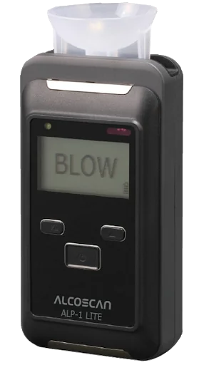 เครื่องวัดปริมาณแอลกอฮอล์จากลมหายใจ ยี่ห้อ Alcoscan รุ่น ALP-1 (ราคาไม่รวม printer) เซ็นเซอร์ Electrochemical Fuel Cell หน้าจอ LCD มีแสงสว่างพื้นหลัง สามารถย้อนดูข้อมูลในตัวเครื่องได้ทันทีถึง 500 ค่ารับประกันศูนย์ไทย 1 ปี แถมหลอดเป่า 5 หลอด