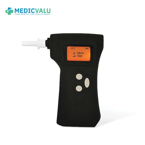 เครื่องเป่าแอลกอฮอล์ AT8080 เซ็นเซอร์ Fuel-cell sensor ที่จะตรวจจับสารแอลกอฮอล์ได้เท่านั้น มีความแม่นยำระดับเชื่อถือได้ มาพร้อมหน้าจอแสดงผล LCD และฟังก์ชั่นที่หลากหลายเพื่อรองรับการใช้งานเต็มรูปแบบ แถมฟรีหลอดเป่า 100 หลอด รับประกันศูนย์ไทย 6 เดือน