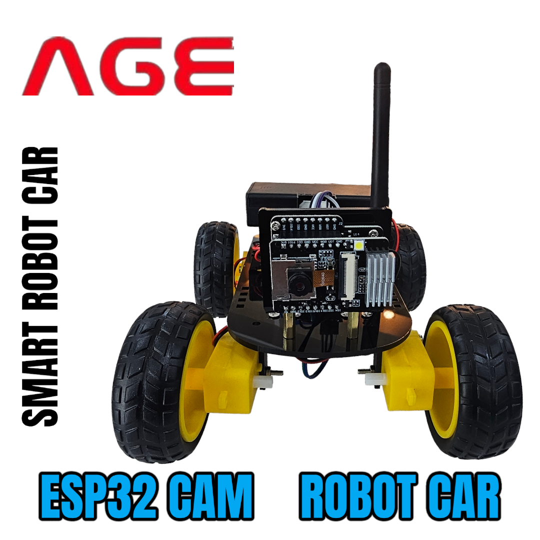 Smart Robot Car ESP32 CAM ควบคุมด้วยAppผ่านมือถือ พร้อมประกอบและลง ...