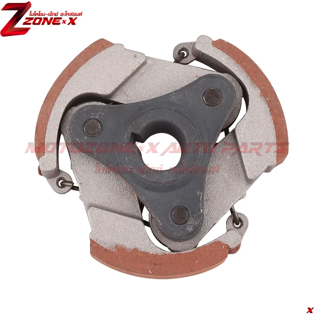 ผ้าคลัตช์พร้อมสปริง 3 ตัว Clutch Pad with 3 Springs 40-6 for 2 Stroke 47cc 49cc mini pocket bike, dirt bike, ATV and scooter MOTOZONE-X(โมโตโซน-เอ็กซ์) อะไหล่ part