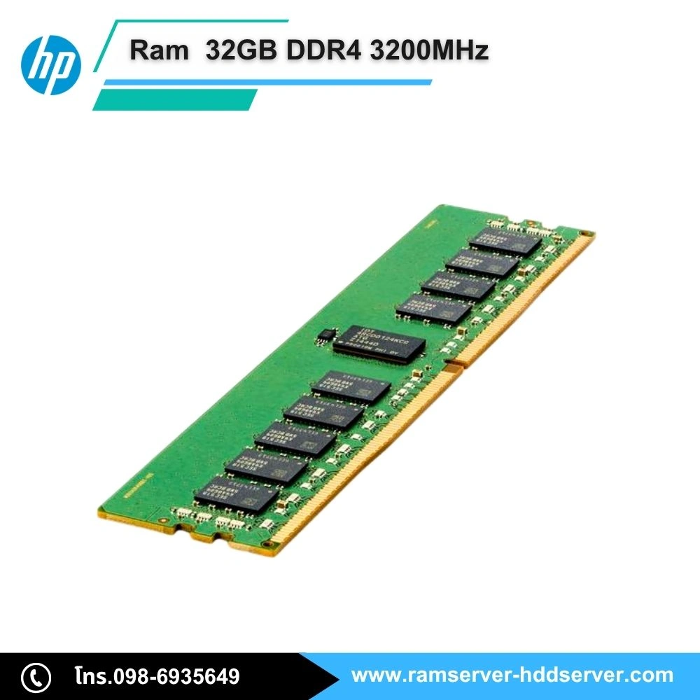 RAM HP 32GB DDR4 3200MHz ECC UDIMM ของแท้ใหม่ ประกัน1ปี