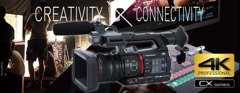 AG-CX350 Panasonic 4K 1" MOS Sensor Camcorder