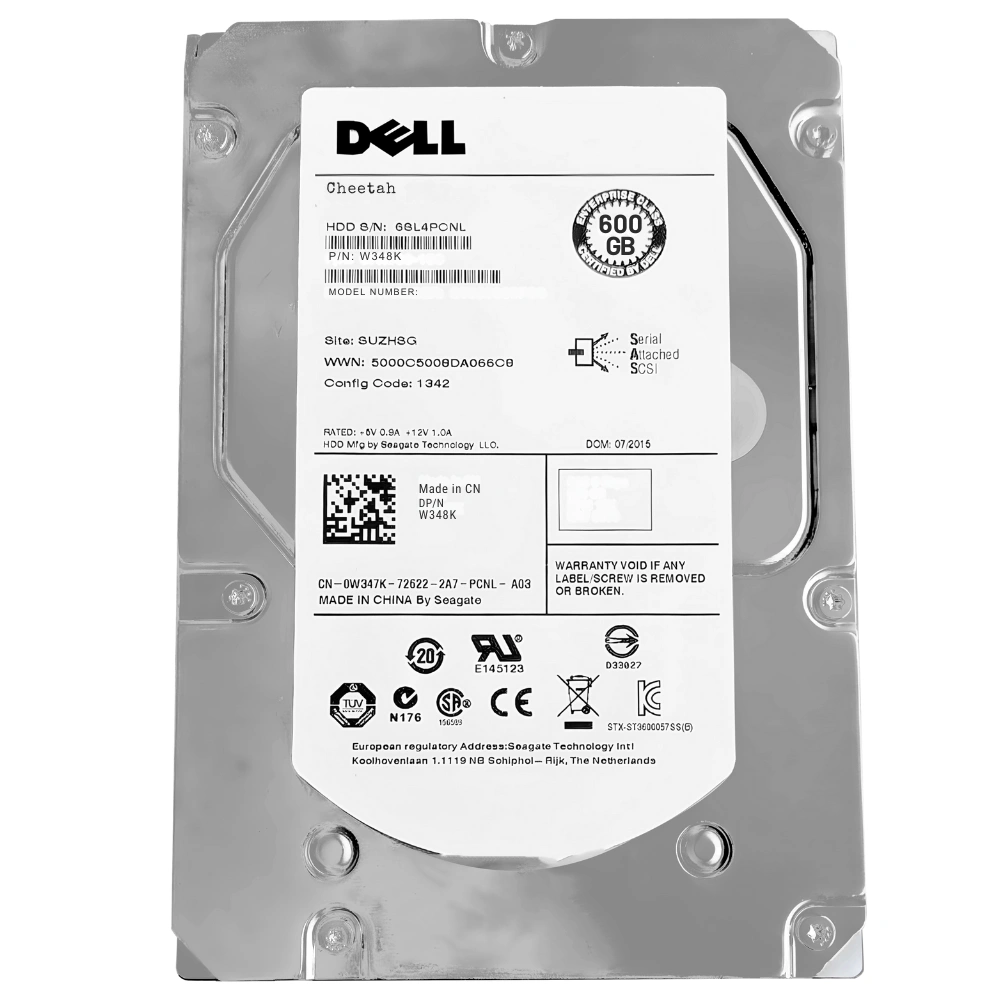 Dell HDD Server 600GB SAS 15k 6Gbps 3.5