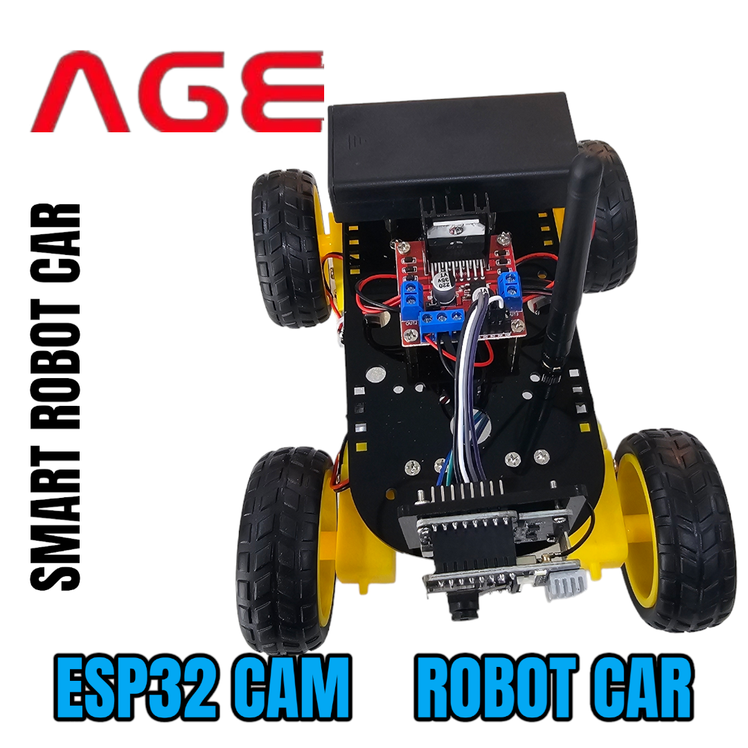 Smart Robot Car ESP32 CAM ควบคุมด้วยAppผ่านมือถือ พร้อมประกอบและลง ...